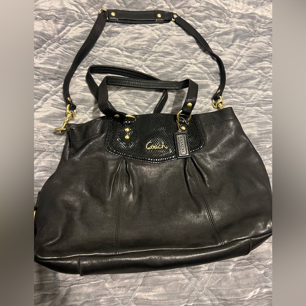 Black Coach Bag